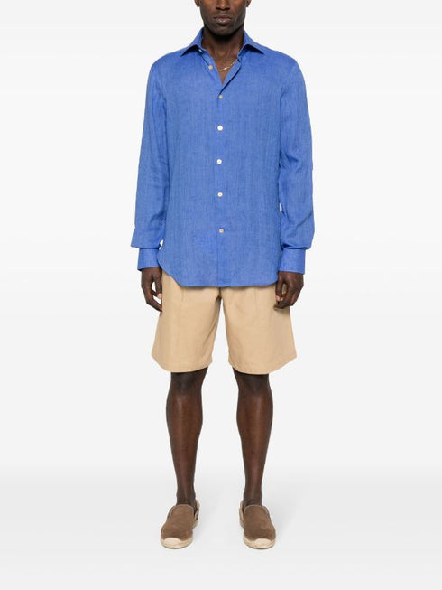 chambray linen shirt